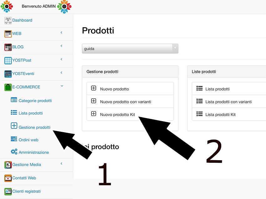 Prodotto kit (opzionale)