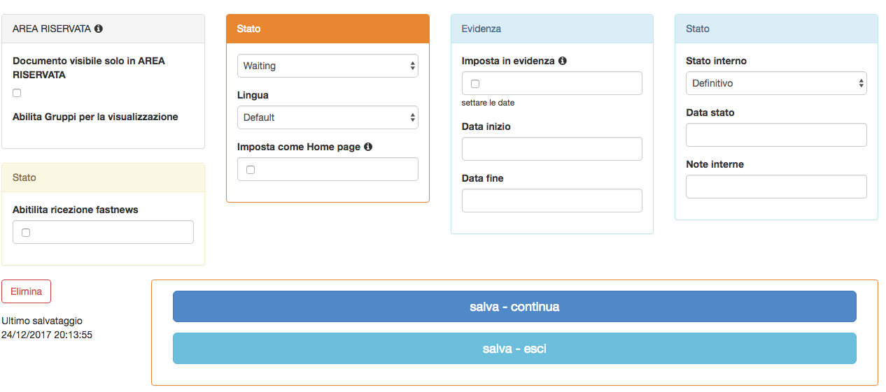 realizzare una nuova pagina con yost.technology 4